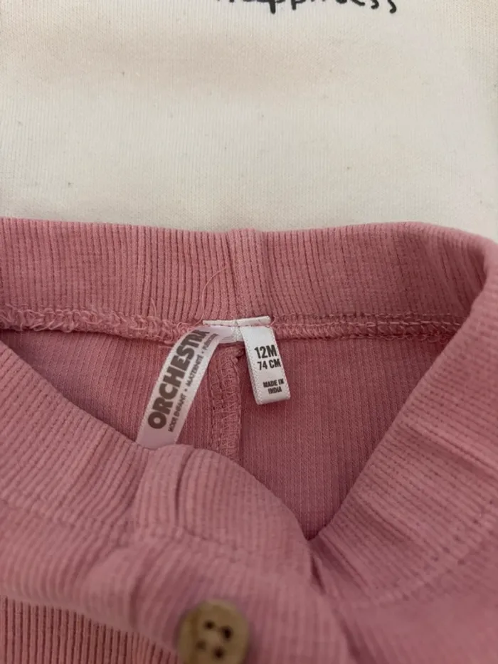 2 tenues bébé fille 12mois - photo numéro 6