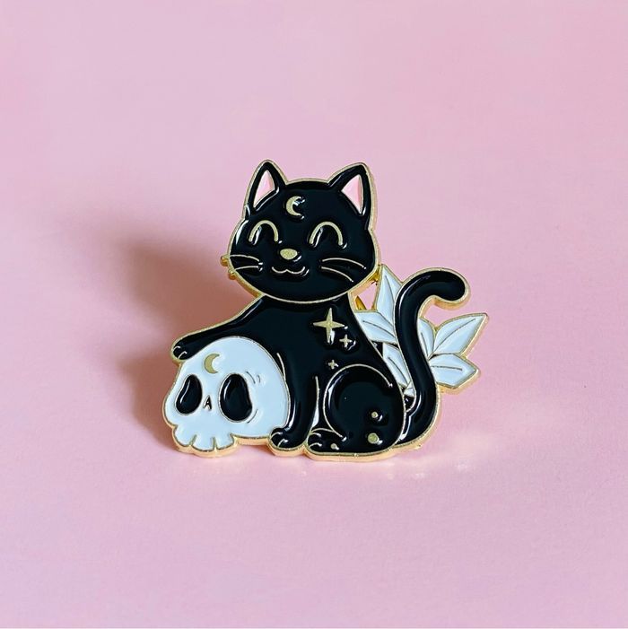 Pins Chat Sorciere