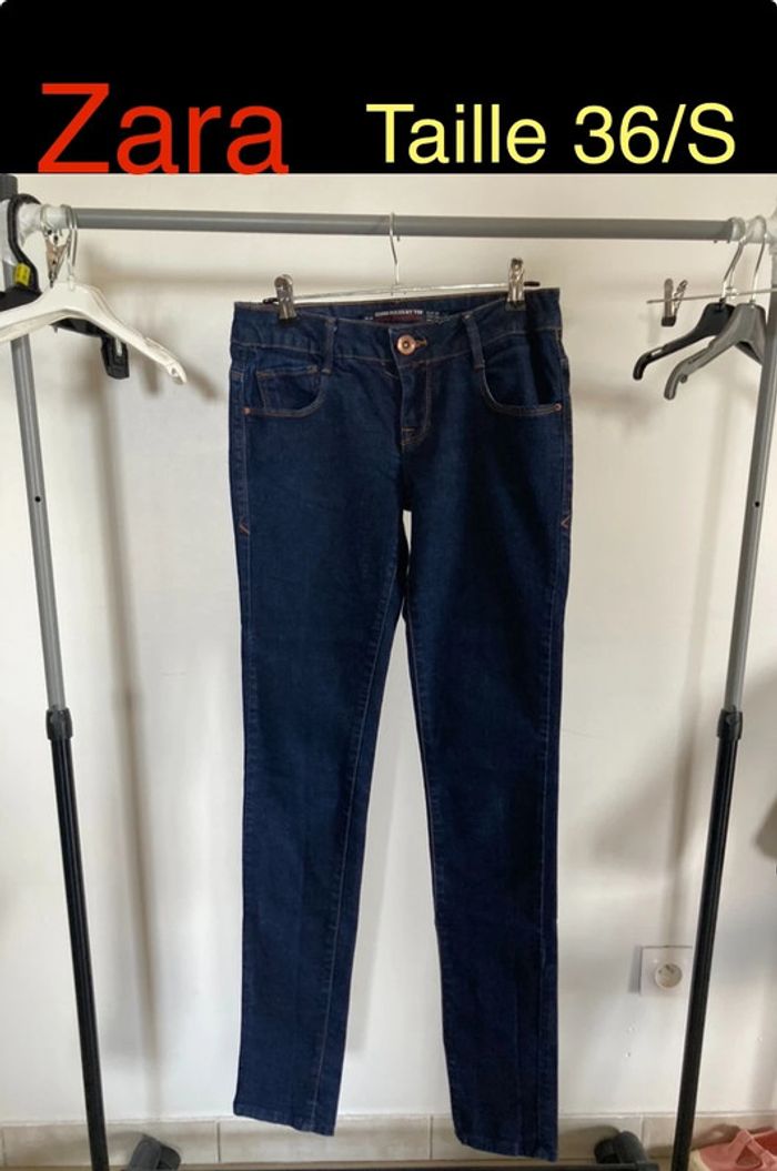 Jean slim femme taille 36 Zara