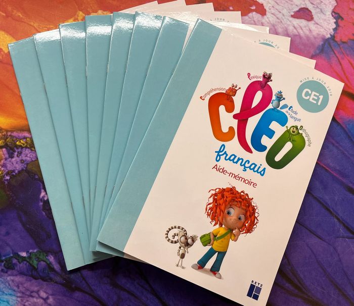 8 Manuels Cléo français CE1