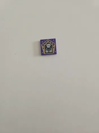 Carte Lego Chocogrenouille Gilderoy Lockhart