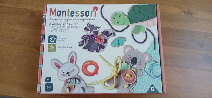 Montessori jeux lacets - photo numéro 4