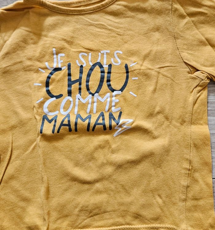 Lot de 4 tee shirt manches longues 12 mois - photo numéro 7