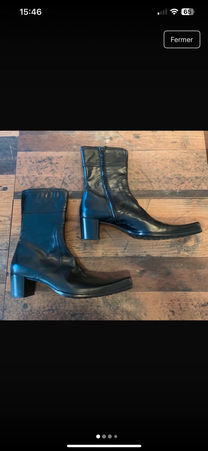 Bottes cuir - photo numéro 2