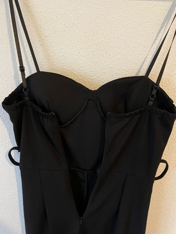 Combinaison à bretelle noir taille 36 - photo numéro 3