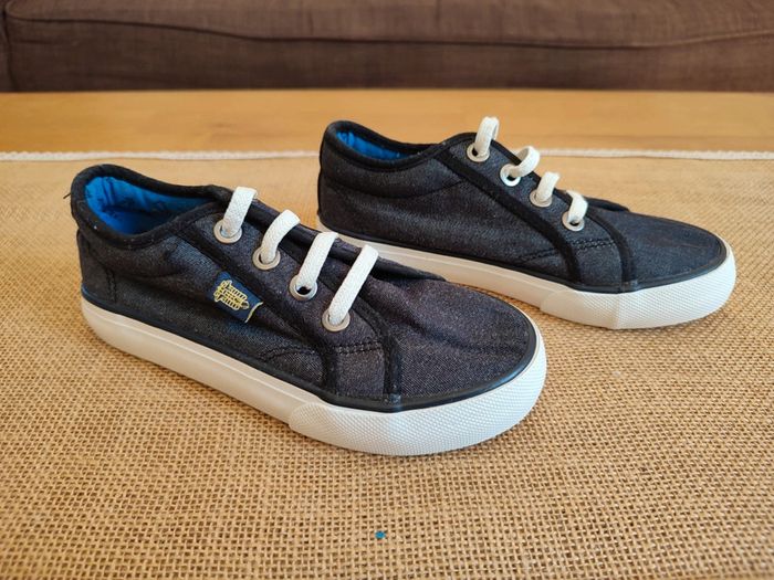 Baskets / tennis en toile avec lacets élastiques Lupilu en 28 (EU) Neuve - photo numéro 3