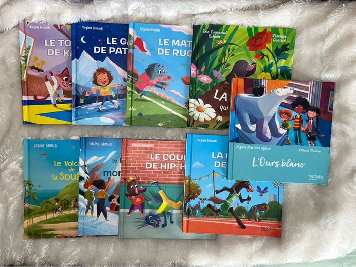 9 petits livres