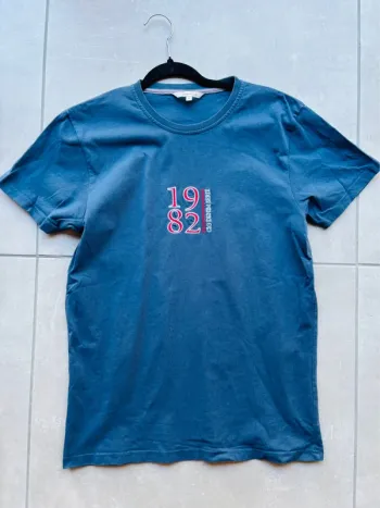 Magnifique t-shirt bleu homme Charles le Golf