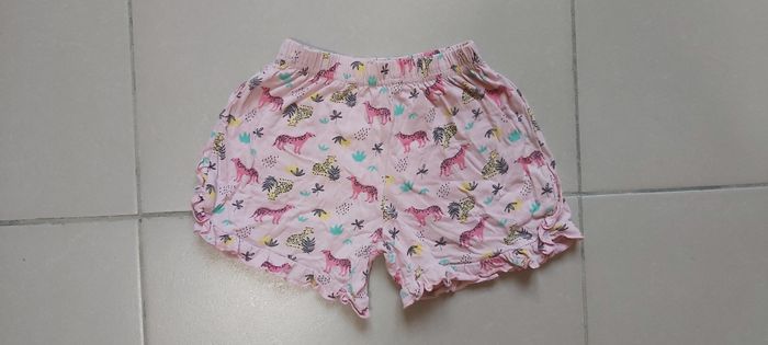 Short fin motif animaux 4 ans