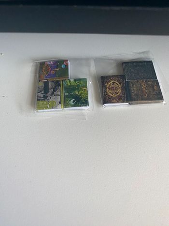 Lot de 6 livres miniatures pour maison de poupée