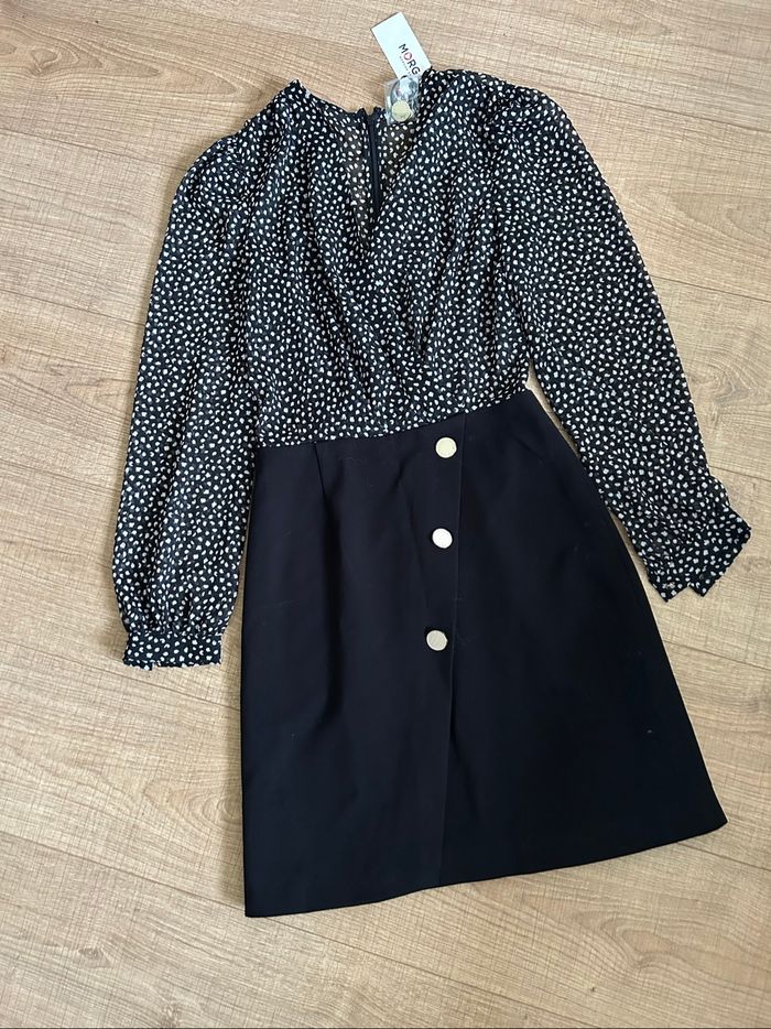 Robe noire et blanche neuve Morgan taille 34 (valeur 75€) - photo numéro 7