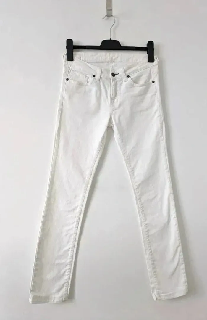 Jean blanc Edwin Japan - taille 27 (Fr38)