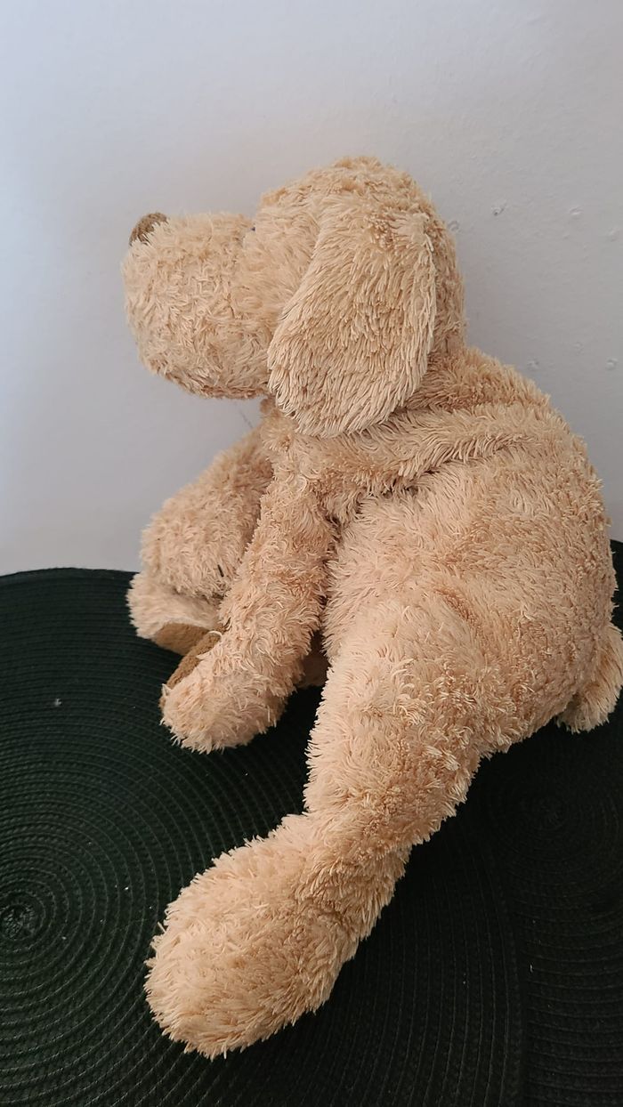 doudou chien beige marron - photo numéro 4