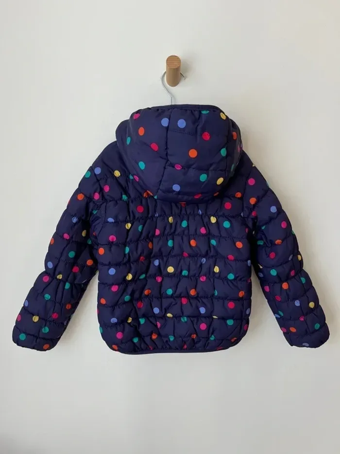 Doudoune à capuche (pois multicolores) - Little Marcel 6 ans - photo numéro 5
