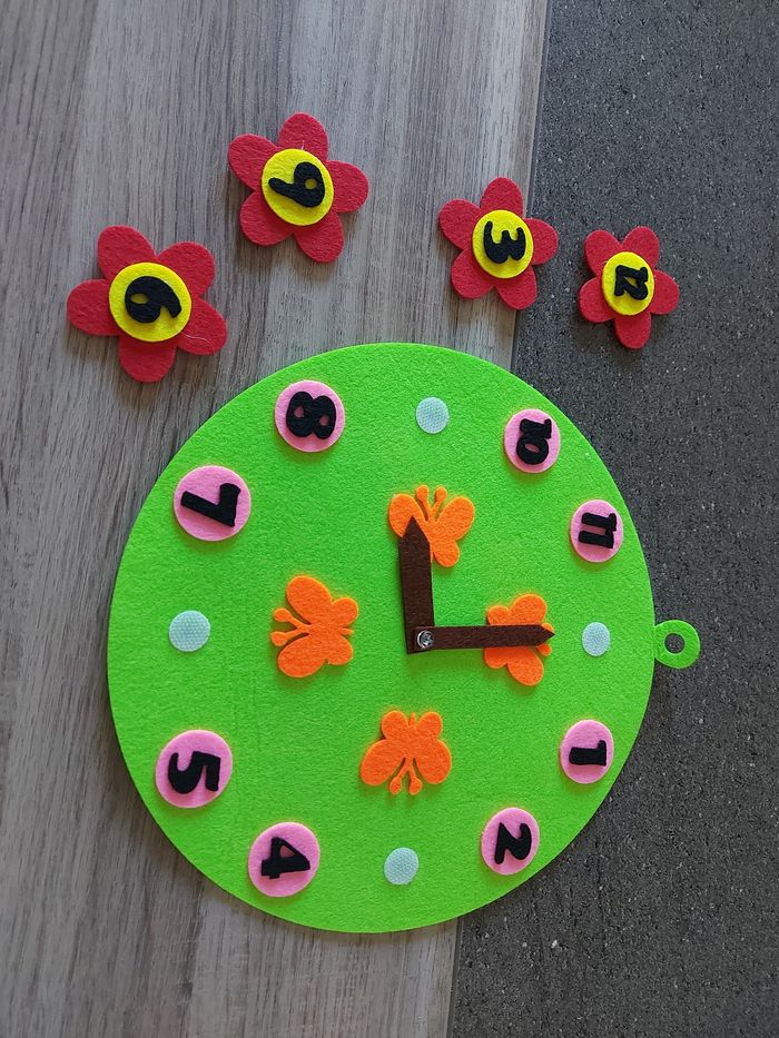 Horloge d´apprentissage des heures - photo numéro 5
