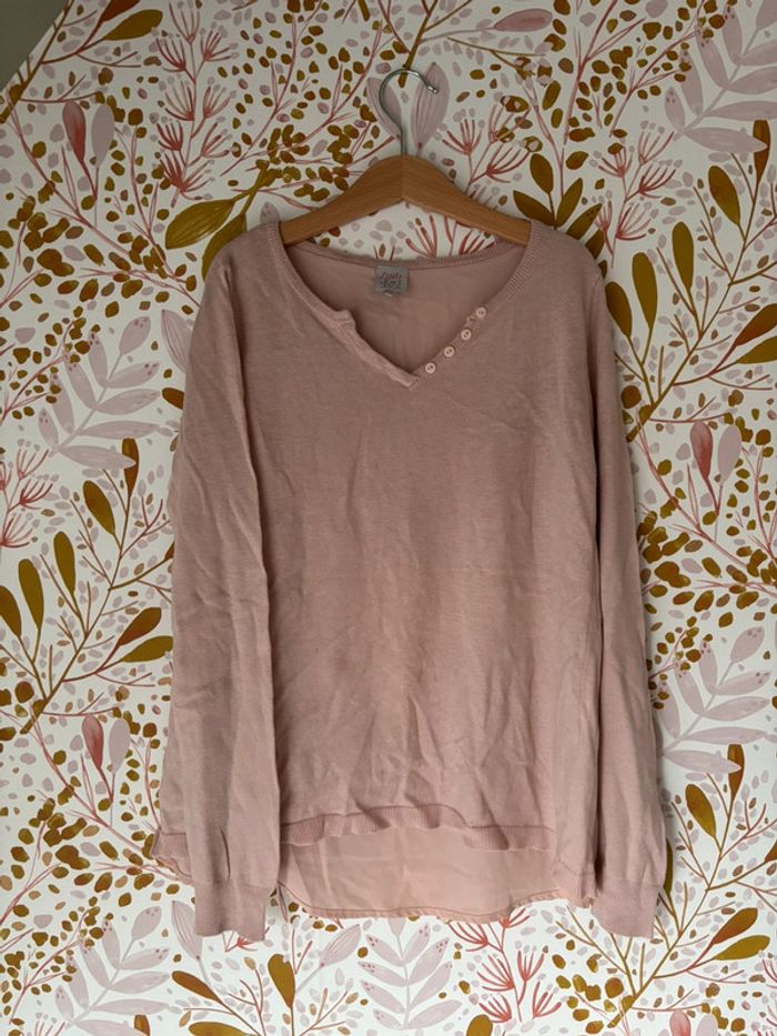 Pull Karl Marc John dos ouvert