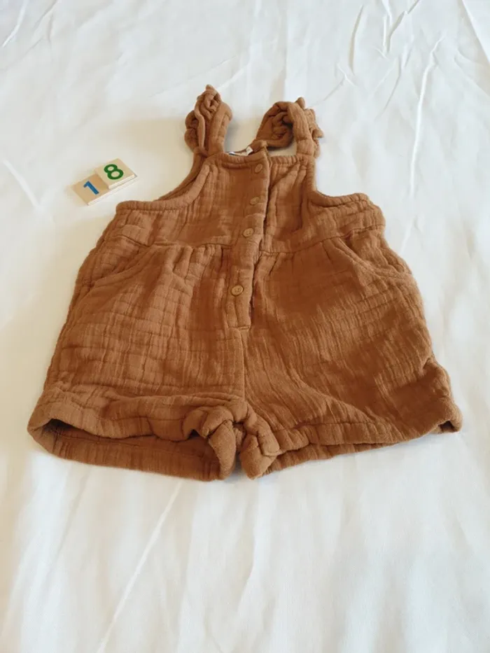 Lot salopette & robe Vertbaudet 18 mois - photo numéro 2