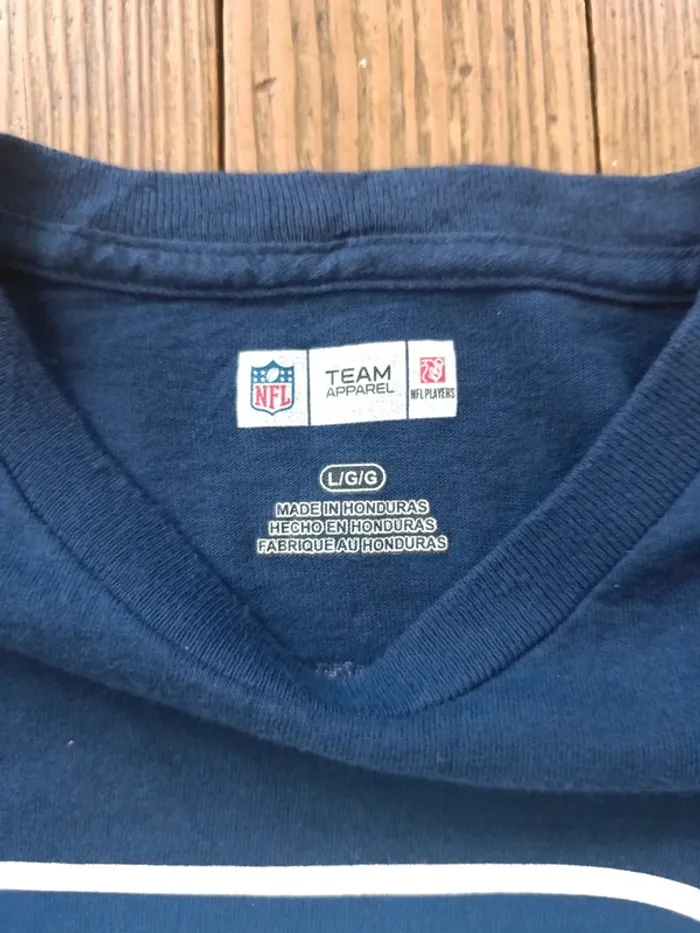 T-shirt NFL jersey team apparel Seattle Seahawks Lynch 24 T:L - photo numéro 9