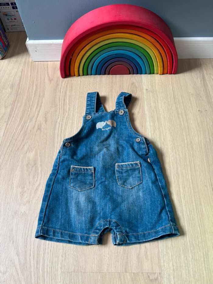 Salopette short