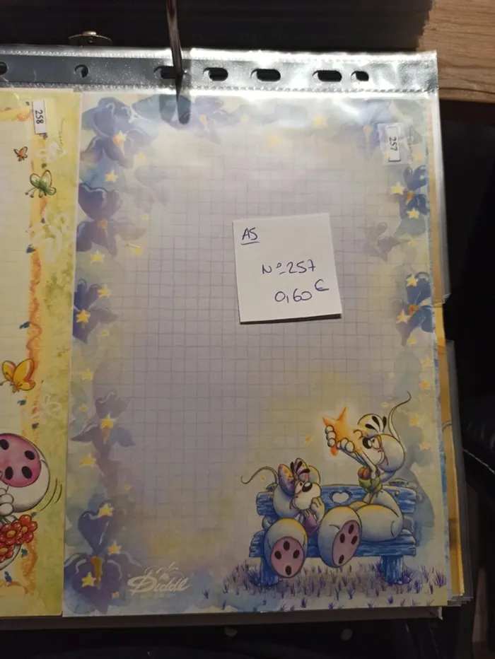 Feuille Diddl A5 257 0,60€