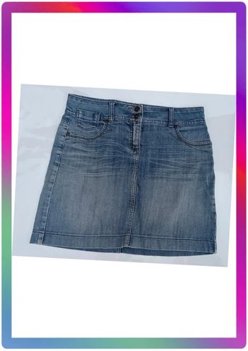 Jupe en jean L Camaïeu