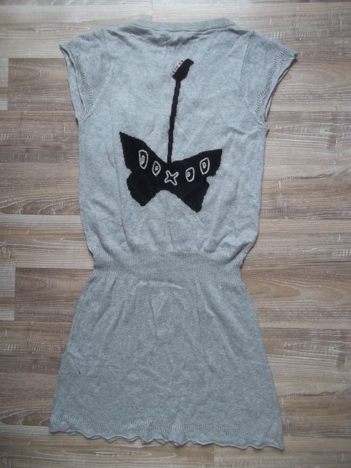 Chasuble angora gris guitare (Robe2) Ooxoo 12 ans/152 cm - photo numéro 6