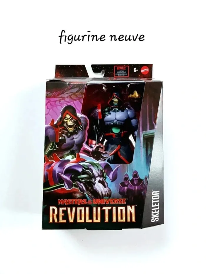 Figurine Mattel Skeletor Masters of the Universe Revolution 18cm
