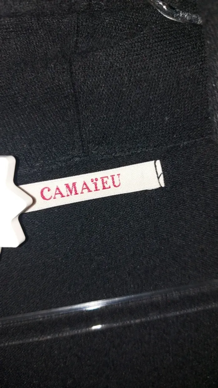 Gilet long noir Camaïeu - photo numéro 2