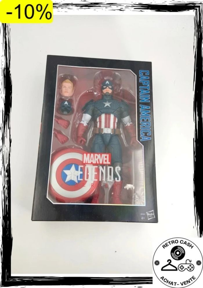 Captain America Marvel Legends 30 Cm Hasbro Series 12 pouces - photo numéro 2