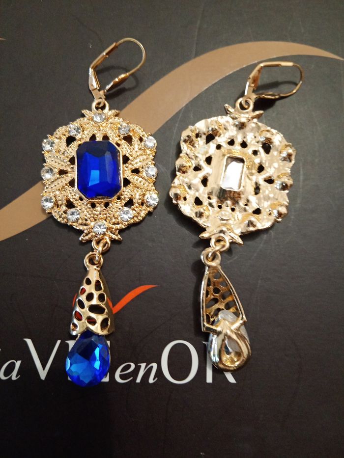 Boucles d'oreilles orientales pour femme - photo numéro 3