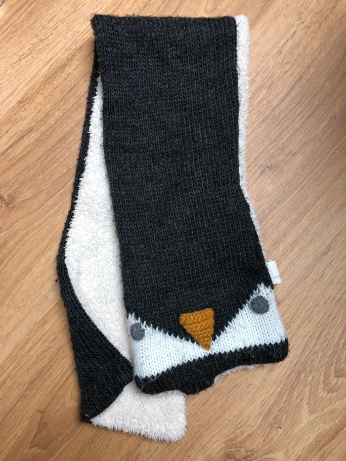Écharpe pingouin bébé