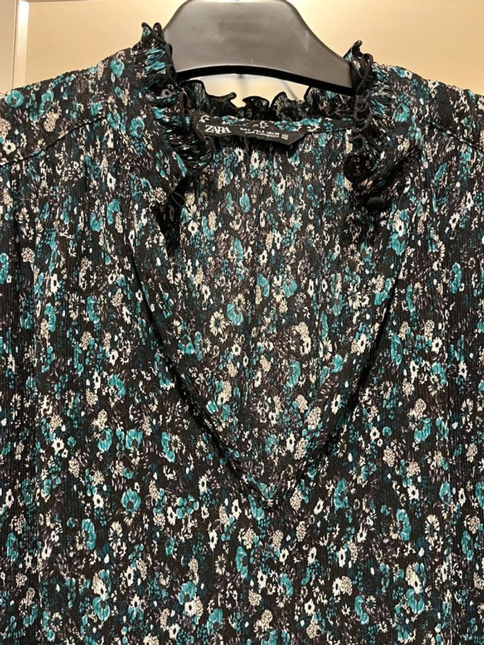 Blouse fleurie Zara - photo numéro 2