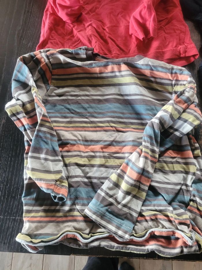 Lot 5 t shirt manches longues 6 ans - photo numéro 4