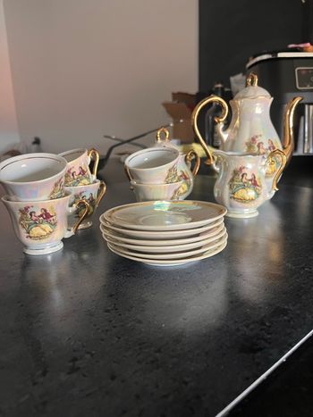 Service à café vintage – Élégant et intemporel 