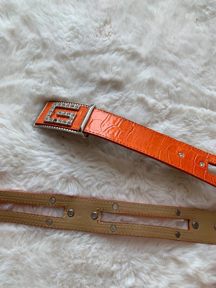 Magnifique Ceinture orange - photo numéro 4