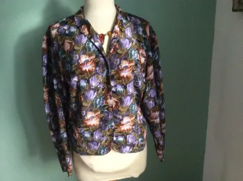 Chemisier fleuri