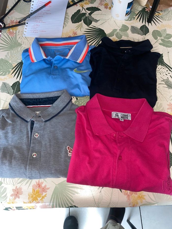 Lot polo taille M