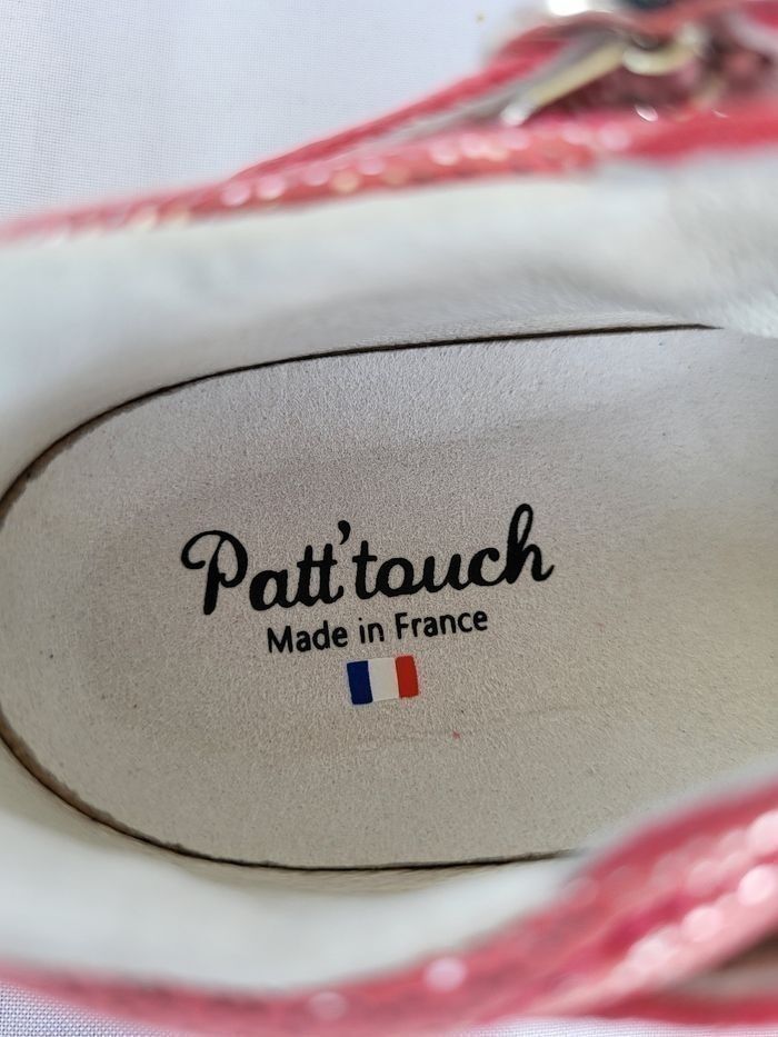 Chaussures charles IX fille en cuir rose Point 23 Made in 🇨🇵 - photo numéro 5