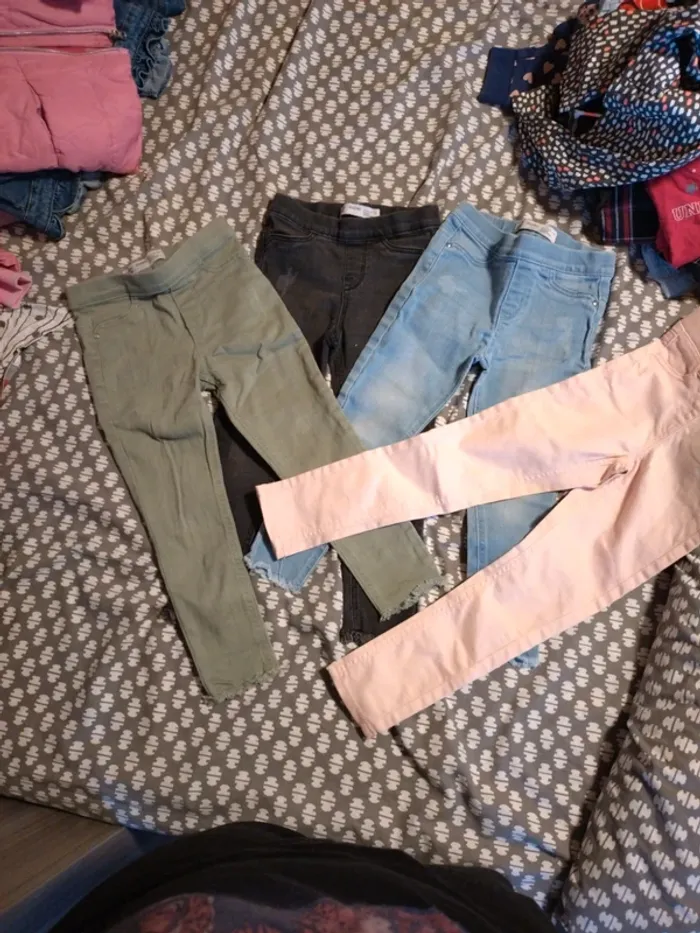 Lot pantalons jegging