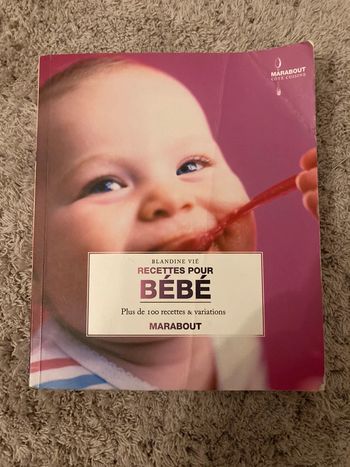livres recettes bébé