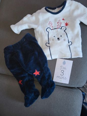 Pyjama polaire 2 pièces