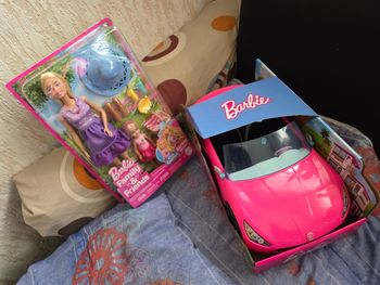 Barbie cabriolet et pique nique