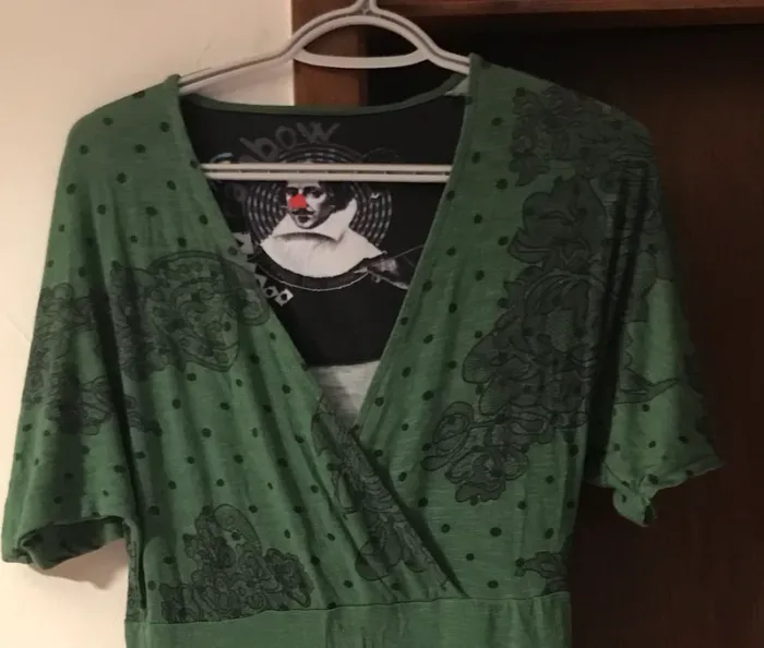 robe desigual Taille L moulante en V - photo numéro 3