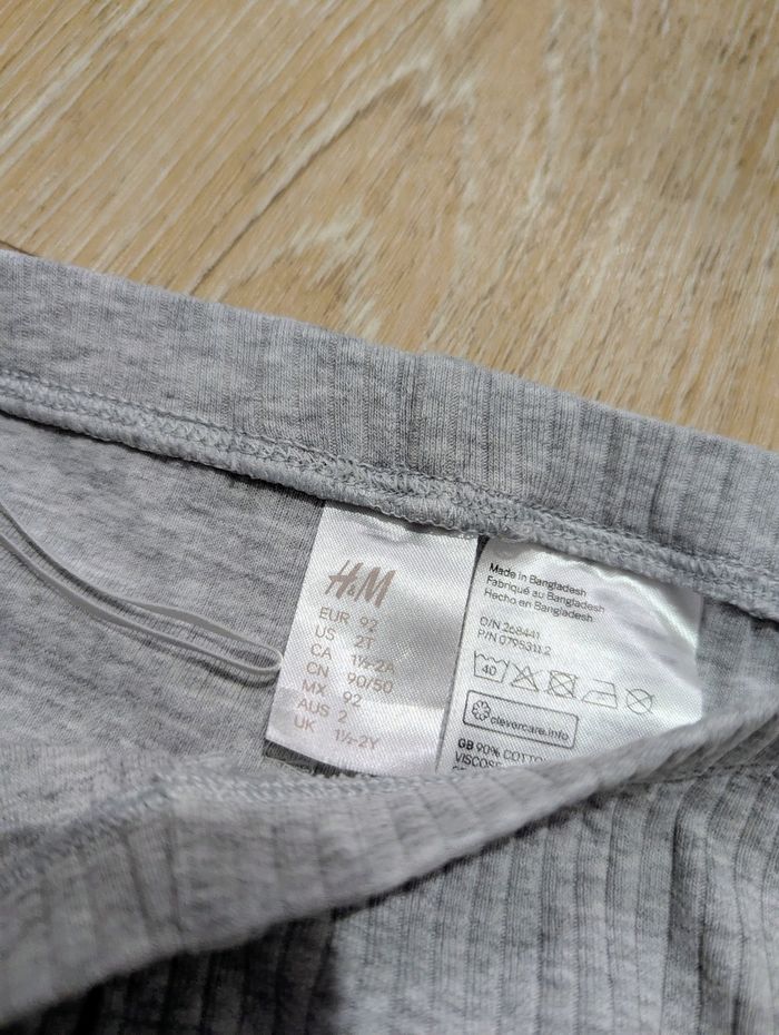 Legging gris 36 mois bébé - photo numéro 2
