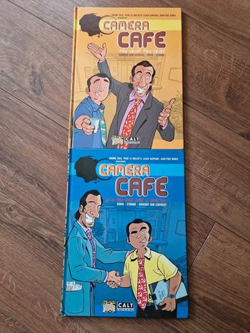 Lot de 2 bandes dessinées Caméra café