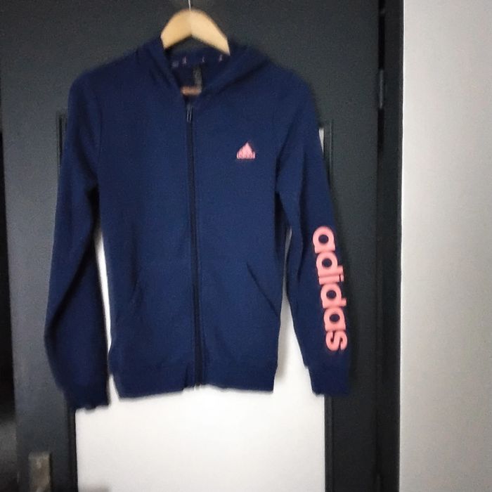 Veste zippée à capuche fille 14/15 ans Adidas - photo numéro 3