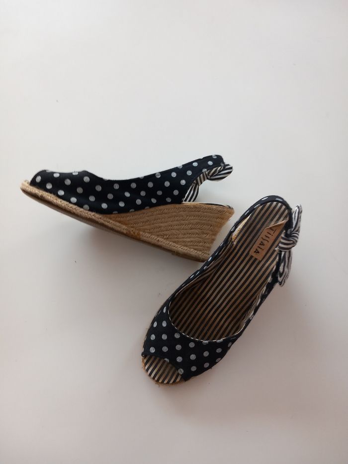 Chaussures compensées été