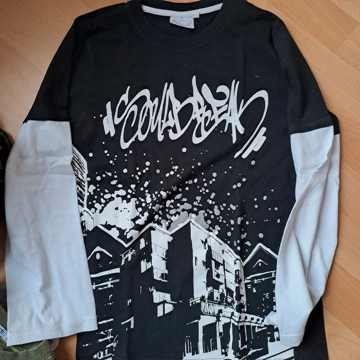 Lot de 5 tee-shirts manches longues 12ans #okaidi - photo numéro 11