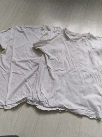 2 maillots de corps 12 ans