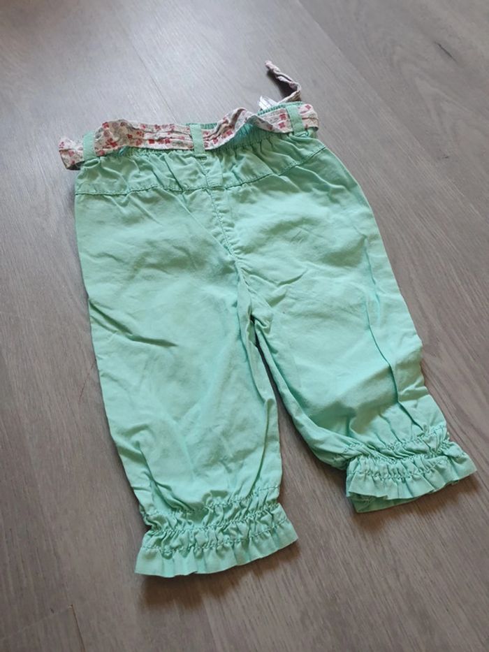 Pantalon été 62 3mois fille - photo numéro 2